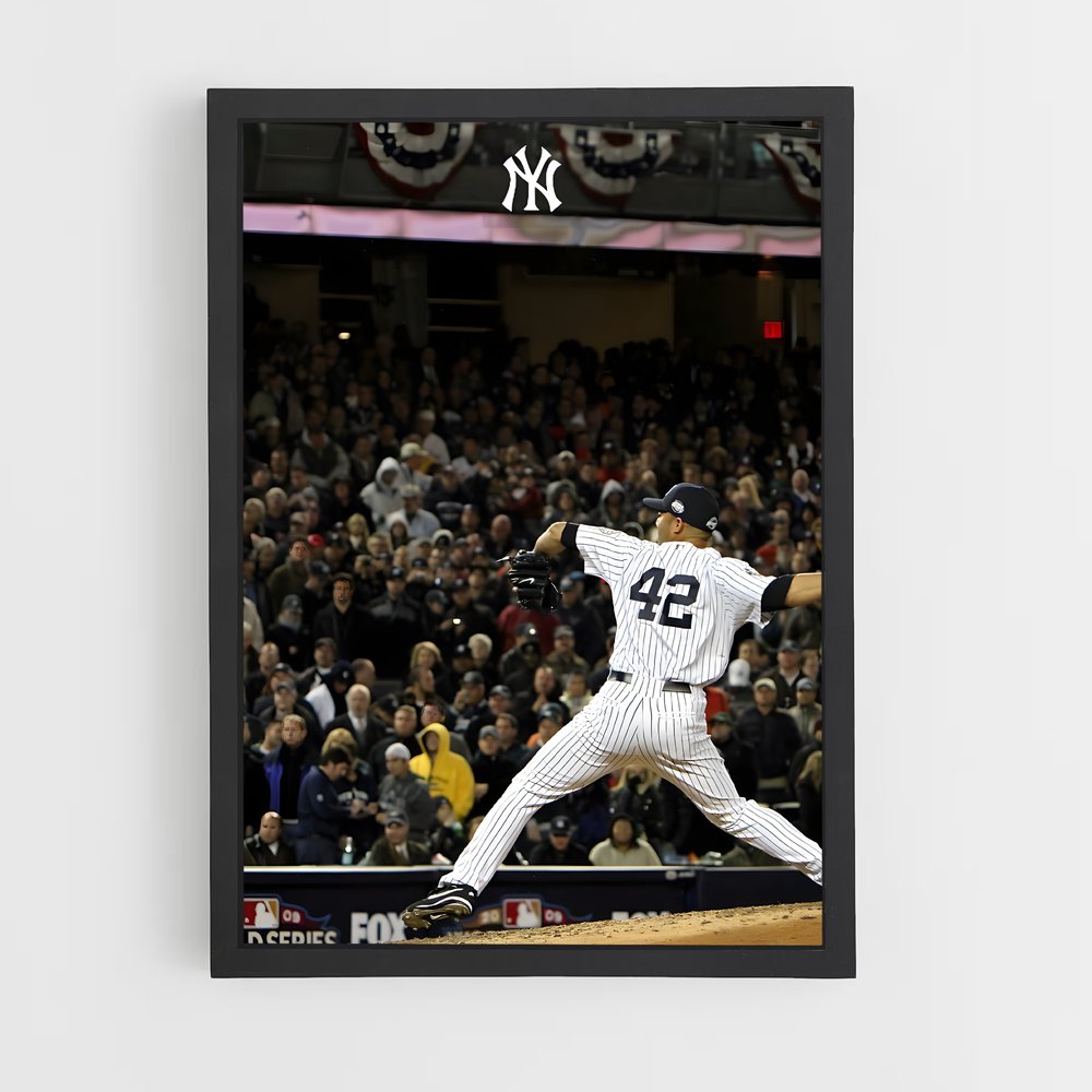 Poster Mariano Rivera – affiche Baseball (vue 2)